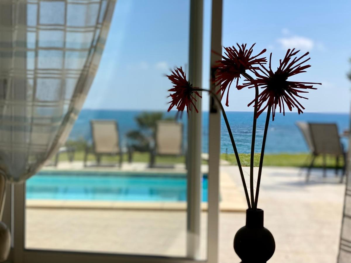 Amazing Front Line Villa In Coral Bay Peyia Dış mekan fotoğraf