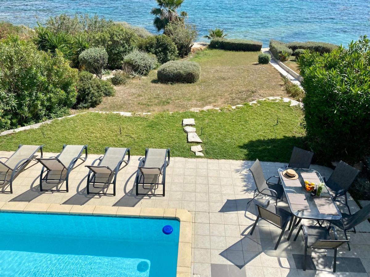 Amazing Front Line Villa In Coral Bay Peyia Dış mekan fotoğraf